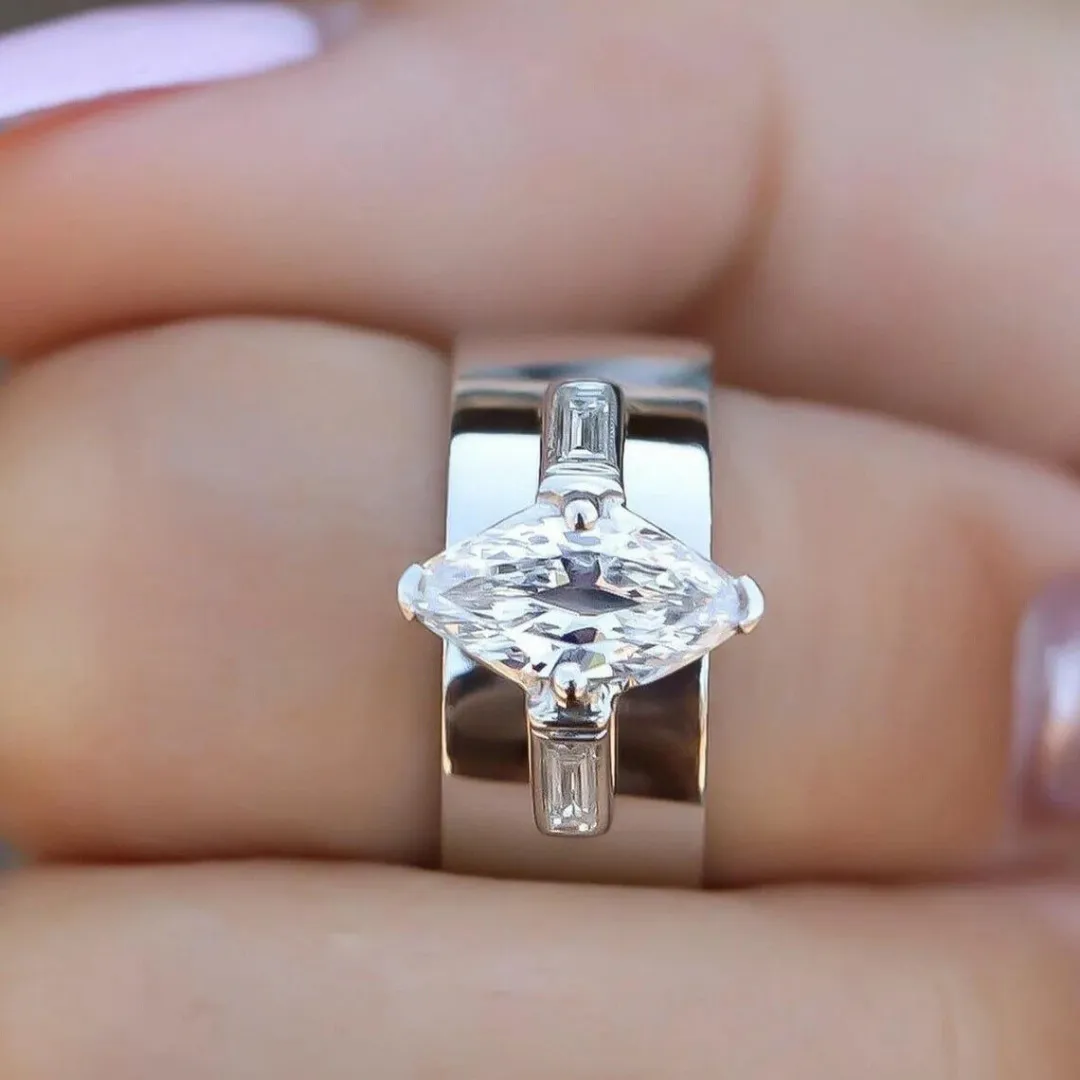 /public/photos/live/Marquise Moissanite Wide Diamond Band Ring (2).webp